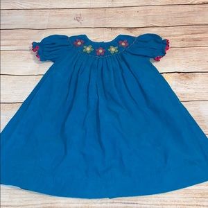 Banana Split smocked dress Sz 3T